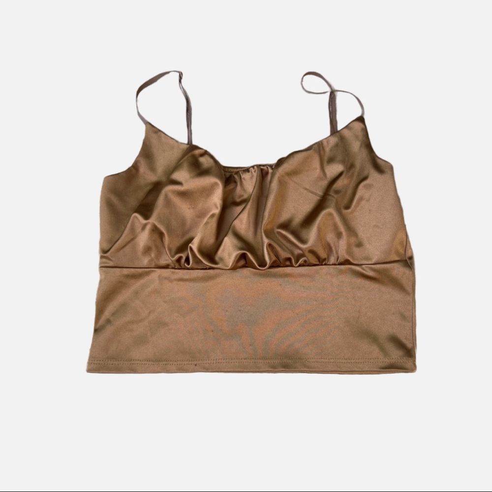 Bronze Crop Top